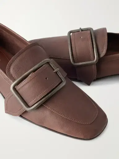 Dries Van Noten Buckle-detailed Leather Loafers | Thumbnail 5 Dries Van Noten Buckle-detailed Leather Loafers | Thumbnail 5