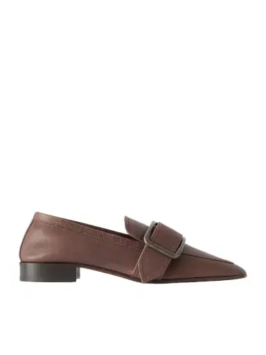 Dries Van Noten Buckle-detailed Leather Loafers | Thumbnail 1 Dries Van Noten Buckle-detailed Leather Loafers | Thumbnail 1