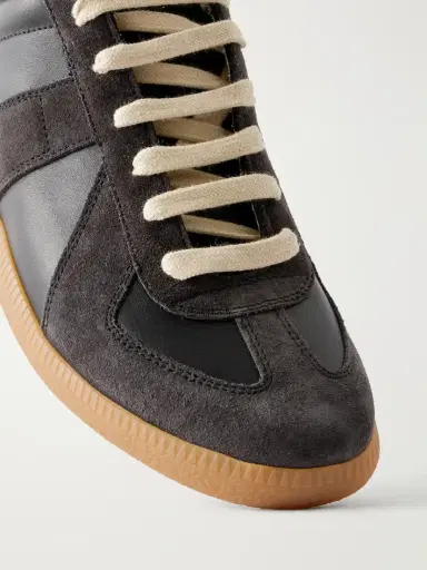 Maison Margiela Replica Suede And Leather Sneakers | Thumbnail 5 Maison Margiela Replica Suede And Leather Sneakers | Thumbnail 5