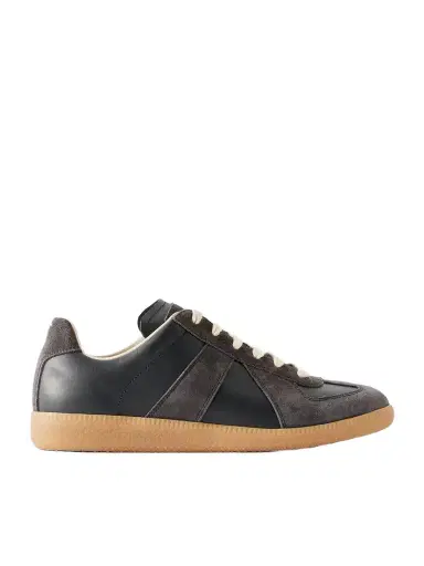Maison Margiela Replica Suede And Leather Sneakers | Thumbnail 1 Maison Margiela Replica Suede And Leather Sneakers | Thumbnail 1