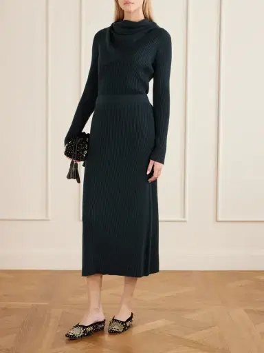 Zimmermann Valiant Knitted Wool Midi Skirt | Thumbnail 2 Zimmermann Valiant Knitted Wool Midi Skirt | Thumbnail 2
