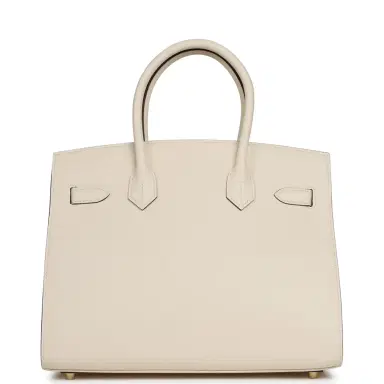 HERMÈS Hermes Birkin Sellier 30 Nata Epsom Gold Hardware | Thumbnail 4 HERMÈS Hermes Birkin Sellier 30 Nata Epsom Gold Hardware | Thumbnail 4