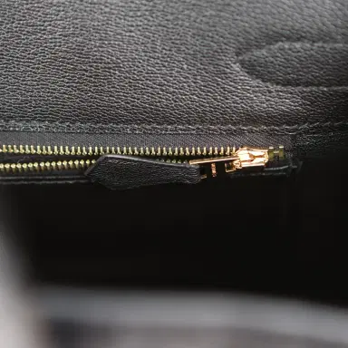 HERMÈS Pre-owned Hermes Birkin 30 Black Matte Niloticus Crocodile Gold Hardware | Thumbnail 8 HERMÈS Pre-owned Hermes Birkin 30 Black Matte Niloticus Crocodile Gold Hardware | Thumbnail 8