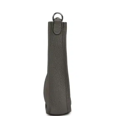 HERMÈS Pre-owned Hermes Evelyne TPM Gris Meyer Clemence Palladium Hardware | Thumbnail 4 HERMÈS Pre-owned Hermes Evelyne TPM Gris Meyer Clemence Palladium Hardware | Thumbnail 4