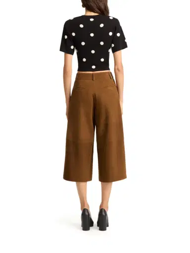 Dodiee Amiya Suede Culottes | Thumbnail 3 Dodiee Amiya Suede Culottes | Thumbnail 3