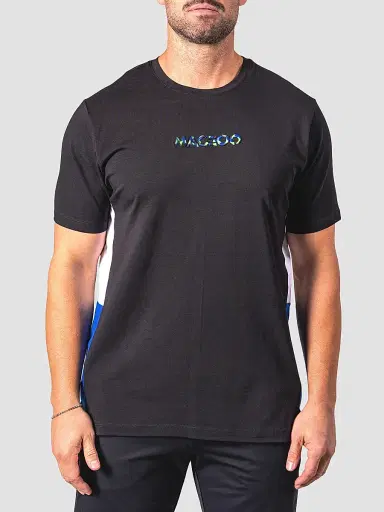 Maceoo Men's Resistance Embroidered T-Shirt - Black | Thumbnail 2 Maceoo Men's Resistance Embroidered T-Shirt - Black | Thumbnail 2