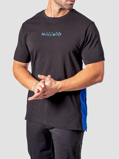 Maceoo Men's Resistance Embroidered T-Shirt - Black | Thumbnail 3 Maceoo Men's Resistance Embroidered T-Shirt - Black | Thumbnail 3