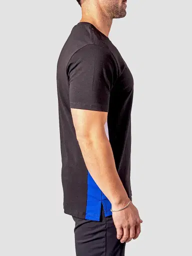 Maceoo Men's Resistance Embroidered T-Shirt - Black | Thumbnail 5 Maceoo Men's Resistance Embroidered T-Shirt - Black | Thumbnail 5