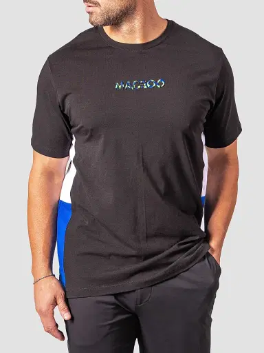 Maceoo Men's Resistance Embroidered T-Shirt - Black | Thumbnail 6 Maceoo Men's Resistance Embroidered T-Shirt - Black | Thumbnail 6