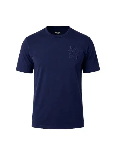 Maceoo Men's Resistance Embossed T-Shirt - Blue | Thumbnail 1 Maceoo Men's Resistance Embossed T-Shirt - Blue | Thumbnail 1