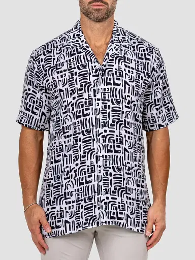 Maceoo Men's Apachi Marthyr Geo Shirt - Multicolored | Thumbnail 2 Maceoo Men's Apachi Marthyr Geo Shirt - Multicolored | Thumbnail 2