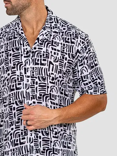 Maceoo Men's Apachi Marthyr Geo Shirt - Multicolored | Thumbnail 8 Maceoo Men's Apachi Marthyr Geo Shirt - Multicolored | Thumbnail 8