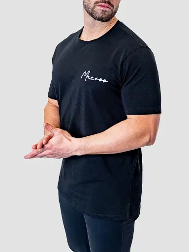 Maceoo Men's Signature T-Shirt - Black | Thumbnail 2 Maceoo Men's Signature T-Shirt - Black | Thumbnail 2