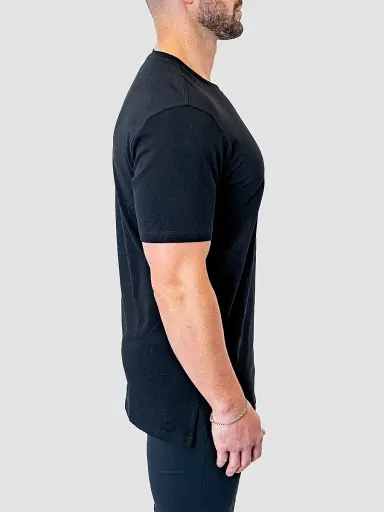 Maceoo Men's Signature T-Shirt - Black | Thumbnail 4 Maceoo Men's Signature T-Shirt - Black | Thumbnail 4