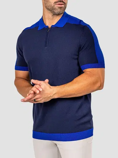 Maceoo Men's Knitted Marthyr Zip Sweater | Thumbnail 3 Maceoo Men's Knitted Marthyr Zip Sweater | Thumbnail 3