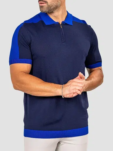 Maceoo Men's Knitted Marthyr Zip Sweater | Thumbnail 6 Maceoo Men's Knitted Marthyr Zip Sweater | Thumbnail 6