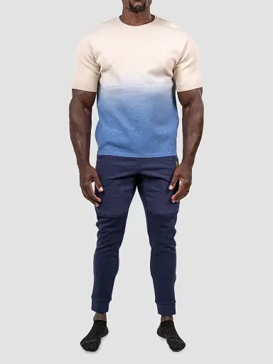 Maceoo Men's Athletic Jogger Pants - Blue | Thumbnail 2 Maceoo Men's Athletic Jogger Pants - Blue | Thumbnail 2