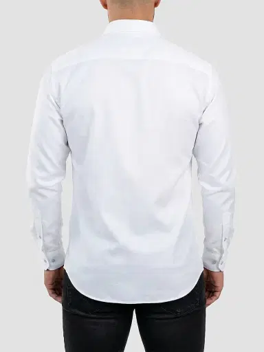 Maceoo Men's Prince Woven Shirt - White - Size XXXL | Thumbnail 4 Maceoo Men's Prince Woven Shirt - White - Size XXXL | Thumbnail 4