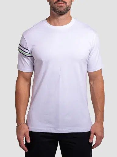 Maceoo Men's Resistance T-Shirt - White | Thumbnail 2 Maceoo Men's Resistance T-Shirt - White | Thumbnail 2