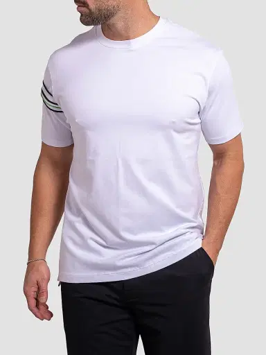 Maceoo Men's Resistance T-Shirt - White | Thumbnail 3 Maceoo Men's Resistance T-Shirt - White | Thumbnail 3
