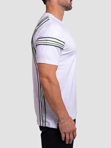 Maceoo Men's Resistance T-Shirt - White | Thumbnail 4 Maceoo Men's Resistance T-Shirt - White | Thumbnail 4