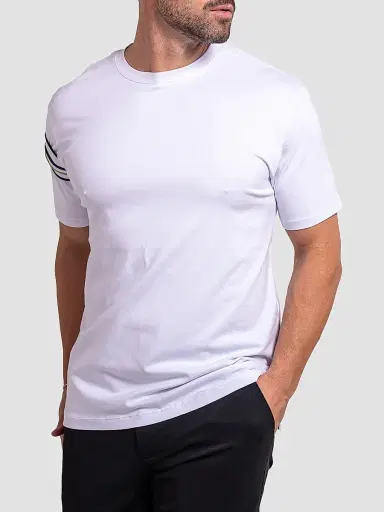 Maceoo Men's Resistance T-Shirt - White | Thumbnail 5 Maceoo Men's Resistance T-Shirt - White | Thumbnail 5
