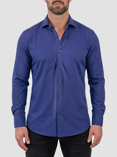 Maceoo Men's Eins Stretch Shirt | Thumbnail 2 Maceoo Men's Eins Stretch Shirt | Thumbnail 2