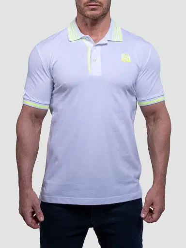 Maceoo Men's Tip Logo Polo Shirt | Thumbnail 2 Maceoo Men's Tip Logo Polo Shirt | Thumbnail 2