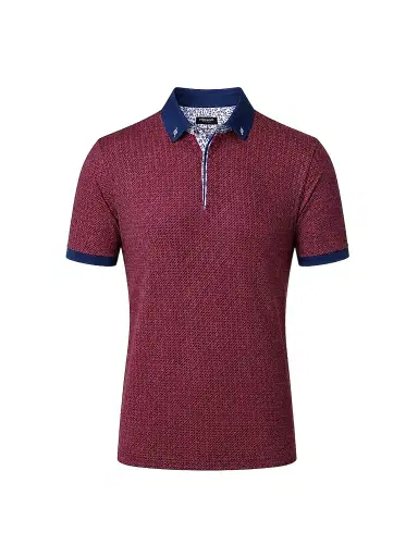 Maceoo Men's Mozart Opa Polo Shirt - Red - Size XXXL | Thumbnail 1 Maceoo Men's Mozart Opa Polo Shirt - Red - Size XXXL | Thumbnail 1