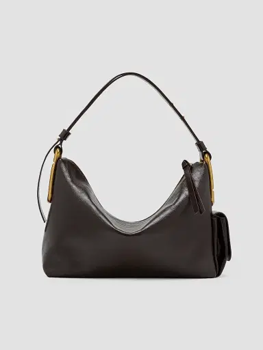 Marc Jacobs Women's The Scene Leather Hobo Shoulder Bag - Fondant | Thumbnail 3 Marc Jacobs Women's The Scene Leather Hobo Shoulder Bag - Fondant | Thumbnail 3