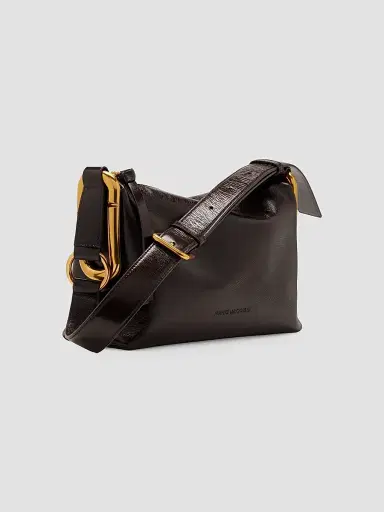 Marc Jacobs Women's Scene Crinkle Leather Shoulder Bag - Fondant | Thumbnail 5 Marc Jacobs Women's Scene Crinkle Leather Shoulder Bag - Fondant | Thumbnail 5