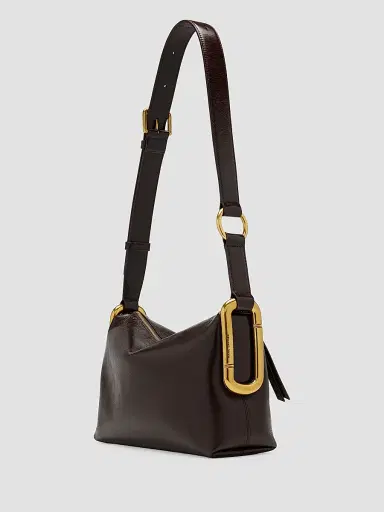 Marc Jacobs Women's Scene Crinkle Leather Shoulder Bag - Fondant | Thumbnail 6 Marc Jacobs Women's Scene Crinkle Leather Shoulder Bag - Fondant | Thumbnail 6