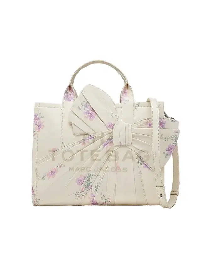 Women's Floral Canvas Tote Bag - Cream Women's Floral Canvas Tote Bag - Cream