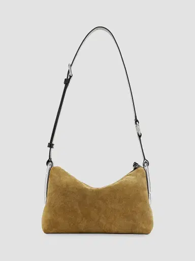 Marc Jacobs Women's Scene Suede Shoulder Bag - Hazelnut | Thumbnail 4 Marc Jacobs Women's Scene Suede Shoulder Bag - Hazelnut | Thumbnail 4