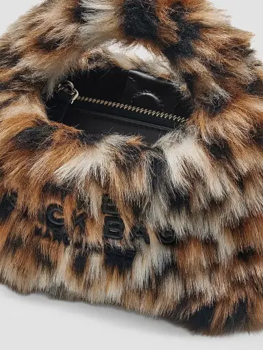 Marc Jacobs Women's Faux Fur Micro Sack Bag - Brown | Thumbnail 4 Marc Jacobs Women's Faux Fur Micro Sack Bag - Brown | Thumbnail 4