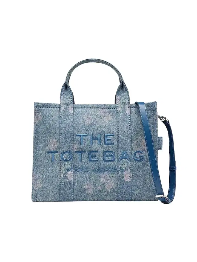 Women's The Antique Floral Denim Tote Bag - Indigo Women's The Antique Floral Denim Tote Bag - Indigo