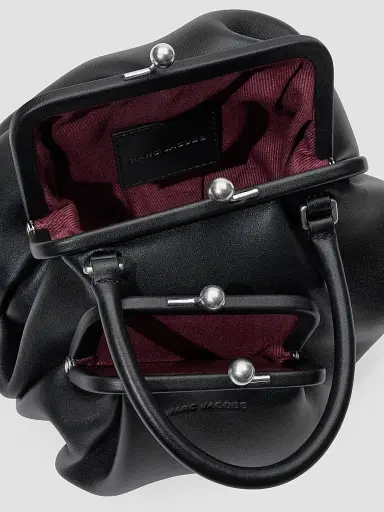 Marc Jacobs Women's Wave Kisslock Top Handle Bag | Thumbnail 4 Marc Jacobs Women's Wave Kisslock Top Handle Bag | Thumbnail 4