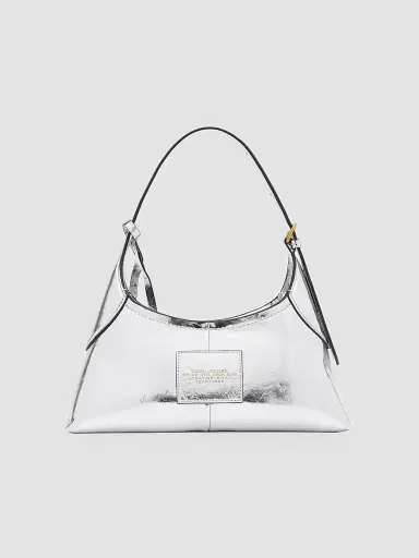 Marc Jacobs Women's Belted Sack Shoulder Bag - Silver | Thumbnail 3 Marc Jacobs Women's Belted Sack Shoulder Bag - Silver | Thumbnail 3