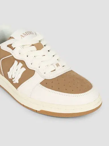 Amiri Women's Newport Leather Low-Top Sneakers - Fossil | Thumbnail 3 Amiri Women's Newport Leather Low-Top Sneakers - Fossil | Thumbnail 3