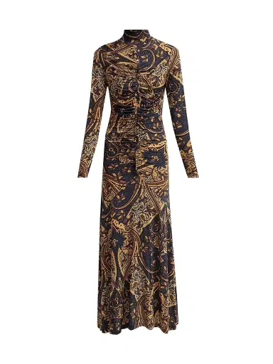 Ulla Johnson Women's Ida Gathered Seam Maxi Dress | Thumbnail 1 Ulla Johnson Women's Ida Gathered Seam Maxi Dress | Thumbnail 1