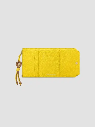 Maison de Sabre Women's Bloom Edition Leather Trifold Wallet - Sandstone Daisy | Thumbnail 5 Maison de Sabre Women's Bloom Edition Leather Trifold Wallet - Sandstone Daisy | Thumbnail 5