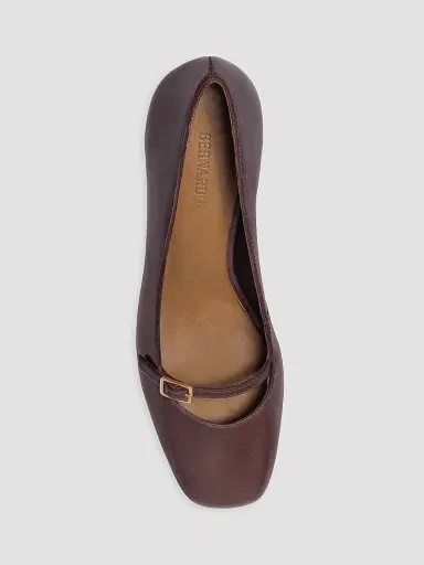 Bernardo Women's Amelie Block Heel Mary Jane Pumps - Dark Chocolate | Thumbnail 3 Bernardo Women's Amelie Block Heel Mary Jane Pumps - Dark Chocolate | Thumbnail 3