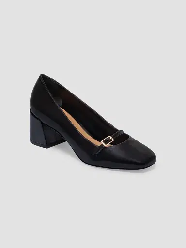 Bernardo Women's Amelie Block Heel Mary Jane Pumps - Black | Thumbnail 2 Bernardo Women's Amelie Block Heel Mary Jane Pumps - Black | Thumbnail 2
