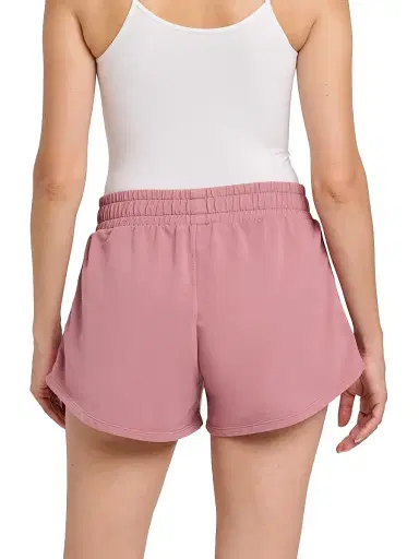 MOSCHINO Women's Logo-Tape Stretch-Cotton Shorts - Pink | Thumbnail 5 MOSCHINO Women's Logo-Tape Stretch-Cotton Shorts - Pink | Thumbnail 5
