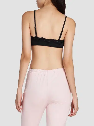 MOSCHINO Women's Lace Bandeau Bra - Black | Thumbnail 4 MOSCHINO Women's Lace Bandeau Bra - Black | Thumbnail 4