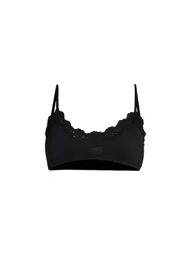 MOSCHINO Women's Lace Bandeau Bra - Black | Thumbnail 1 MOSCHINO Women's Lace Bandeau Bra - Black | Thumbnail 1