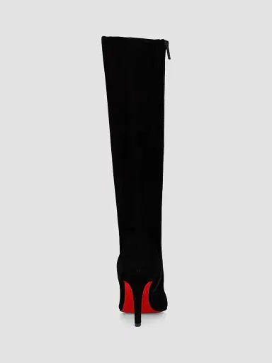 Christian Louboutin Women's Fannylove Tight Botta Knee High Boots - Black | Thumbnail 3 Christian Louboutin Women's Fannylove Tight Botta Knee High Boots - Black | Thumbnail 3