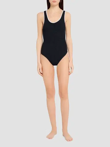 Hunza G Women's Faye One-Piece Swimsuit - Black | Thumbnail 2 Hunza G Women's Faye One-Piece Swimsuit - Black | Thumbnail 2