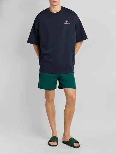 Casablanca Men's Oversized Cotton T-Shirt | Thumbnail 2 Casablanca Men's Oversized Cotton T-Shirt | Thumbnail 2