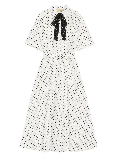 Valentino Garavani Women's Poplin Plusdepois Print Dress | Thumbnail 1 Valentino Garavani Women's Poplin Plusdepois Print Dress | Thumbnail 1